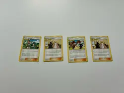 Pokemon TCG Card Tag Team Lot (4) Trainer Cards Non-Holo - Image 1