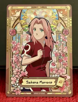 Sakura Haruno NARUTO NRSA01-SP-003L5 Naruto Kayou Card English Series 1 - Image 1