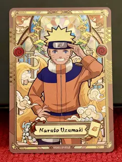 Naruto Uzumaki - Naruto NRSA01-SP-001L5 SP Card English Heaven Scroll Kayou - Image 1