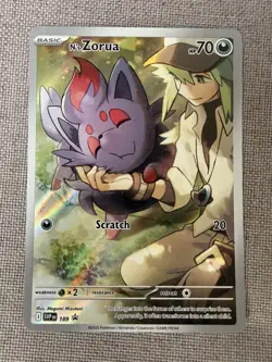 N's Zorua 189 Sv: Scarlet & Violet Promo Cards Holo - Image 1