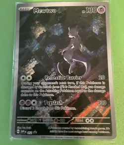 Mewtwo 052 Black Star Promo Scarlet & Violet 151 🔥SEALED UPC PROMO Pokemon Card - Image 1