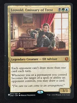 1x MTG Leovold, Emissary of Trest - The List Reprints (LIST) (CN2) #77 - Magic - Image 1
