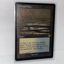 1x MTG Marsh Flats (Retro Frame) (Foil Etched) - Modern Horizons 2 (MH2) #437 - Image 2