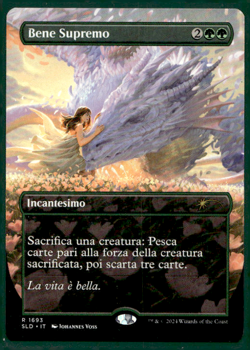 GREATER GOOD BENE SUPREMO ITALIAN BORDERLESS SECRET LAIR ENCHANTMENT MTG 1693 - Image 1