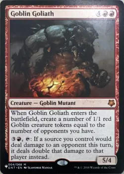 Goblin Goliath M The List Reprints 004/068 NM - Image 1