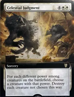 Celestial Judgment (Extended Art) R Commander: Innistrad: Midnight Hunt 43 NM - Image 1