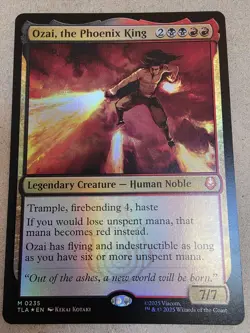 Ozai, the Phoenix King - Foil - Avatar: The Last Airbender - Mtg - Image 1