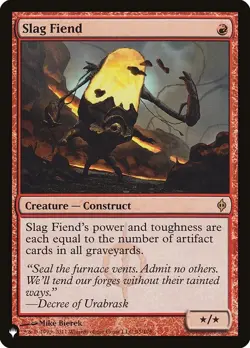 Slag Fiend 95/175 Non Foil Rare The List Reprint MTG Near Mint - Image 1