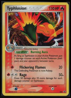 Pokemon Typhlosion - Black Star Promo Holo 2006 Nintendo Promos 034 NM - Image 1