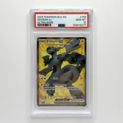 Zekrom ex 158/086 Ultra Rare Pokemon TCG Black Bolt PSA 10 Gem Mint - Image 1