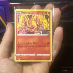 Moltres SWSH185 SWSH: Sword & Shield Promo Cards Holo NM - Image 3