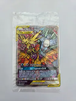 Moltres Zapdos Articuno GX Hidden Fates Pokemon Black Star Promo SM210 - SEALED - Image 1