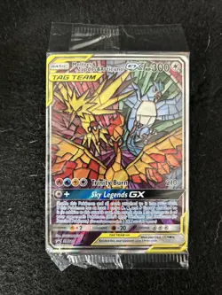 Pokemon Moltres & Zapdos & Articuno Gx SM210 Sealed Hidden Fates ETB Promo!! - Image 1