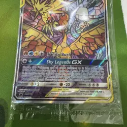 Pokemon Moltres Zapdos & Articuno GX SM210 | Stained Glass Promo | Sealed - Image 4