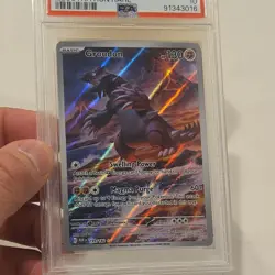 Pokemon TCG Groudon SV04: Paradox Rift 199/182 Illustration Rare Holo PSA 10 EN - Image 2