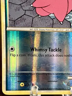 Slowpoke 81/123 Heartgold & Soulsilver Reverse Holo Pokemon TCG LP-NM - Image 4