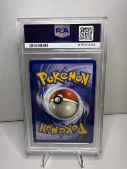 1999 POKEMON GAME ORIGINAL BASE SET - WOTC #63 SQUIRTLE PSA 7 - Image 2