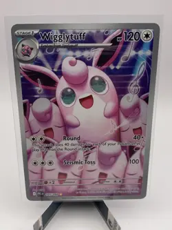 Wigglytuff - 105/094 - TCG Pokemon Phantasmal Flames - Illustration Rare NM - Image 1