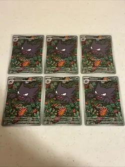 Pokemon TCG Haunter Mega Evolutions Black Star Promo #027 *LOT OF 6* - Image 1
