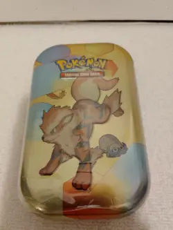 Pokemon TCG: Scarlet & Violet 151 Mini Tin- Arcanine And Omanyte Factory Sealed - Image 2