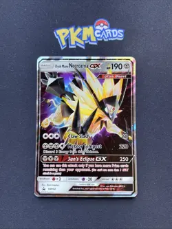 Pokemon TCG Dusk Mane Necrozma SM102 Black Star Promo MP. - Image 1