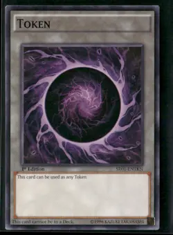 Token: Emperor of Darkness Structure Deck SR01-ENTKN 1st Edition - Yu-Gi-Oh! TCG - Image 1