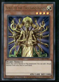 Senju of the Thousand Hands LART-EN057 Limited - Yu-Gi-Oh! TCG Ultra Rare - Image 1