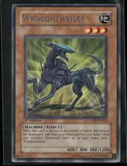 Wroughtweiler CRV-EN012 1st Edition - Yu-Gi-Oh! TCG Rare - Image 1
