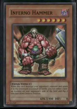 Inferno Hammer CMC-EN002 Limited - Yu-Gi-Oh! TCG Super Rare - Image 1