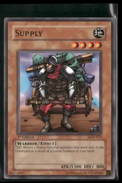 Supply LON-075 1st Edition - Yu-Gi-Oh! TCG Common - Image 1