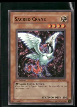 Sacred Crane IOC-069 1st Edition - Yu-Gi-Oh! TCG Common - Image 1