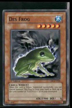 Des Frog CRV-EN026 1st Edition - Yu-Gi-Oh! TCG Common - Image 1
