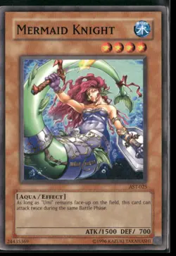 Mermaid Knight AST-025 Unlimited - Yu-Gi-Oh! TCG Common - Image 1