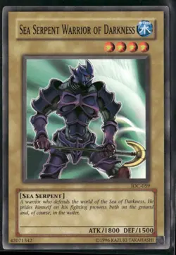 Sea Serpent Warrior of Darkness IOC-059 Unlimited - Yu-Gi-Oh! TCG Common - Image 1