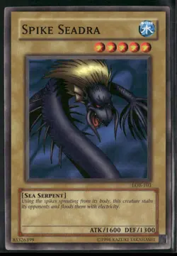 Spike Seadra LOB-103 Unlimited - Yu-Gi-Oh! TCG Common - Image 1