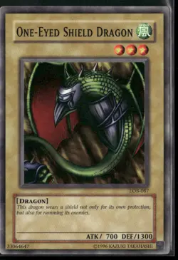 One-Eyed Shield Dragon LOB-087 Unlimited - Yu-Gi-Oh! TCG Common - Image 1
