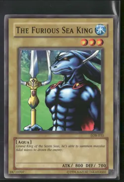 The Furious Sea King LOB-033 Unlimited - Yu-Gi-Oh! TCG Common - Image 1