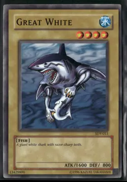 Great White SDY-011 Unlimited - Yu-Gi-Oh! TCG Common - Image 1