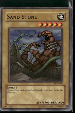 Sand Stone LOB-109 Unlimited - Yu-Gi-Oh! TCG Common - Image 1