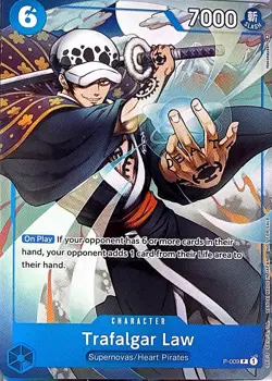 Trafalgar Law (Tournament Pack Vol. 1) PR One Piece Promotion Cards P-009 NM - Image 1
