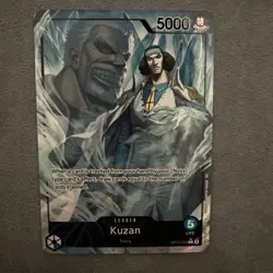 Kuzan Leader Alt Art OP12-040 Legacy of the Master One Piece TCG English - Image 1