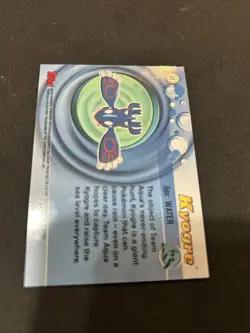 Topps 2003 Pokemon Advanced #43 Kyogre FOIL - Image 4