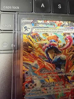 2024 POKEMON GRENINJA EX TWILIGHT MASQUERADE SPECIAL ILLUSTRATION #214/167! MINT - Image 2
