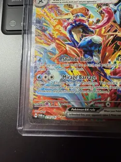 2024 POKEMON GRENINJA EX TWILIGHT MASQUERADE SPECIAL ILLUSTRATION #214/167! MINT - Image 5