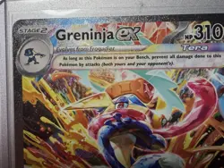 2024 POKEMON GRENINJA EX TWILIGHT MASQUERADE SPECIAL ILLUSTRATION #214/167! MINT - Image 2