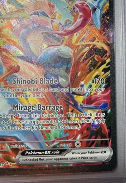 2024 POKEMON GRENINJA EX TWILIGHT MASQUERADE SPECIAL ILLUSTRATION #214/167! MINT - Image 4