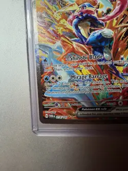 2024 POKEMON GRENINJA EX TWILIGHT MASQUERADE SPECIAL ILLUSTRATION #214/167! MINT - Image 5