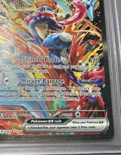 2024 POKEMON GRENINJA EX TWILIGHT MASQUERADE SPECIAL ILLUSTRATION #214/167! MINT - Image 4