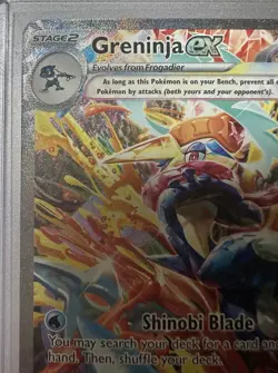 2024 POKEMON GRENINJA EX TWILIGHT MASQUERADE SPECIAL ILLUSTRATION #214/167! MINT - Image 2