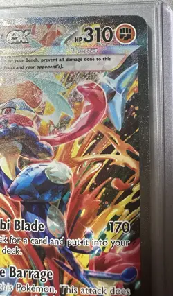 2024 POKEMON GRENINJA EX TWILIGHT MASQUERADE SPECIAL ILLUSTRATION #214/167! MINT - Image 3